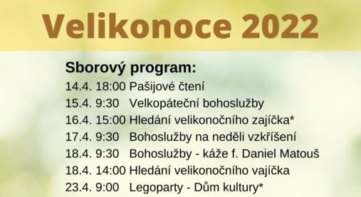 Velikonoční program