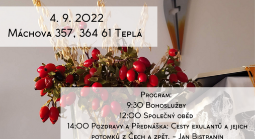 70. let sboru CCE v Teplé