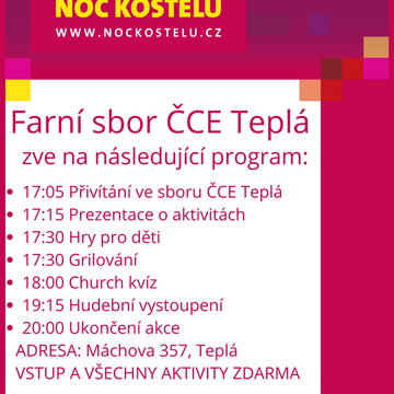 Noc kostelů 2025